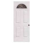 Series 7000 Residential Vinyl Steel Combo Door Fan Light Four Panel 